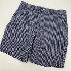 Polo Golf Ralph Lauren Mens Gingham Shorts Classic‎ Fit Size 36